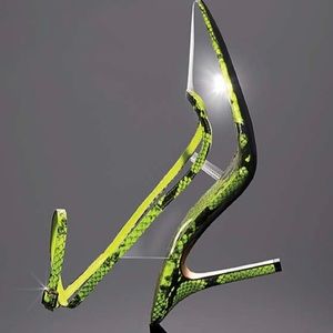 Green Snake Print From JLO